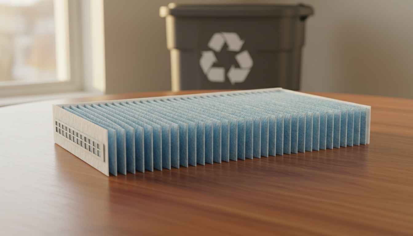 are hvac filters recyclable